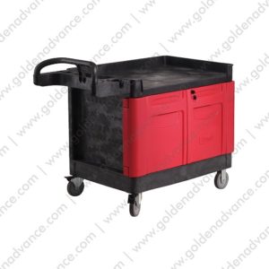 BITBAR Mobile Work Center with 2-Door Cabinet (TR4032)