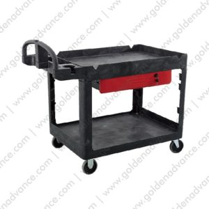 BITBAR 2-Shelf Utility Cart with Drawer (TR4042)